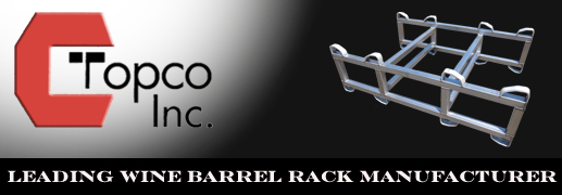 Topco, Inc. Leading Wine Barrel Rack Manufacturer